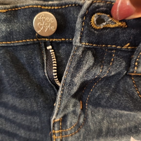 Freestyle Kids Jeans with Unicorn and Heart - Blue - Picture 11 of 14